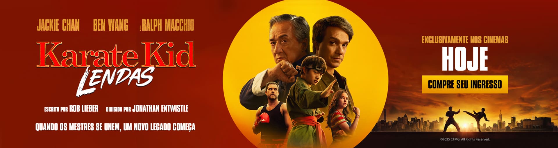 Banner carrossel Karate Kid Lendas