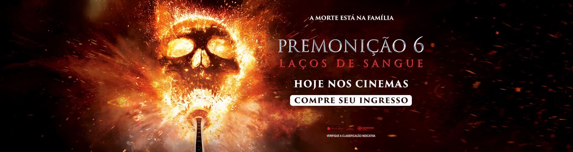 Banner carrossel PremoniÃ§Ã£o 6: LaÃ§os de Sangue