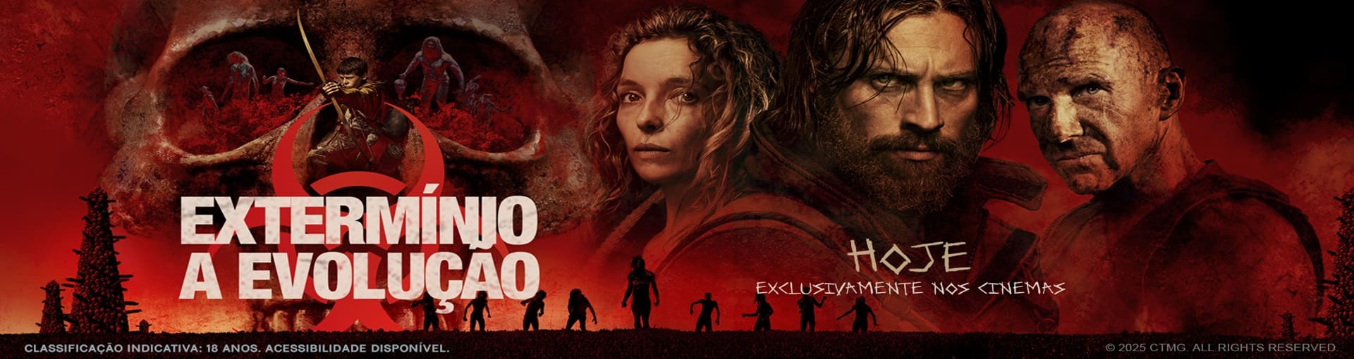 Banner carrossel ExtermÃ­nio: A EvoluÃ§Ã£o