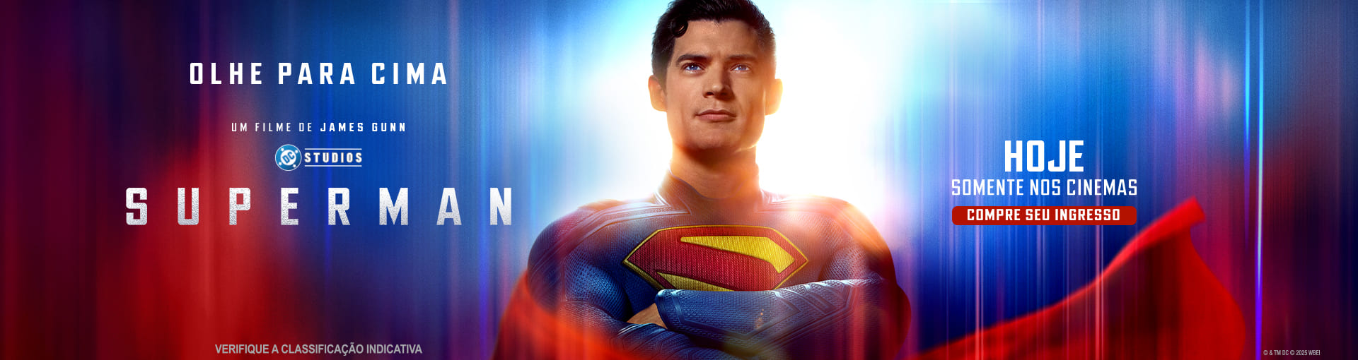 Banner carrossel Superman (2025)