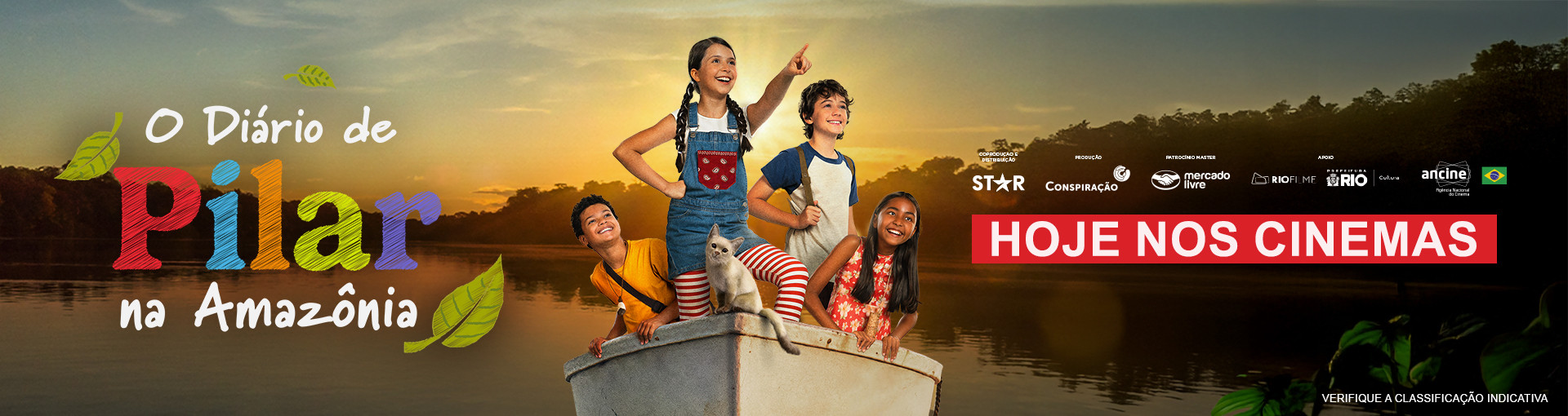 Banner carrossel O DiÃ¡rio de Pilar Na AmazÃ´nia