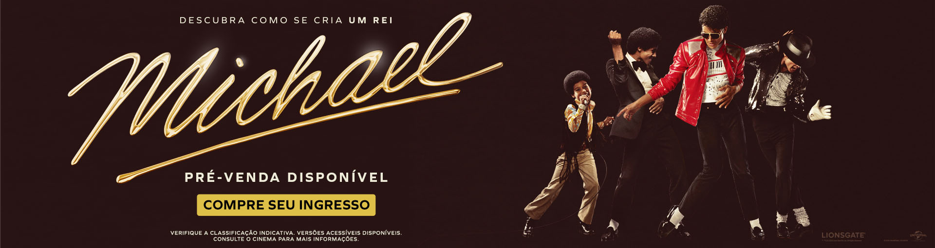 Banner carrossel Michael