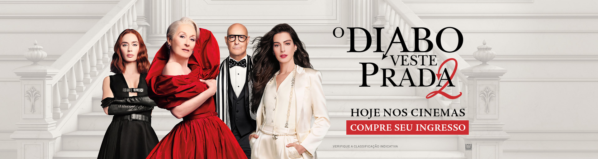 Banner carrossel O Diabo Veste Prada 2