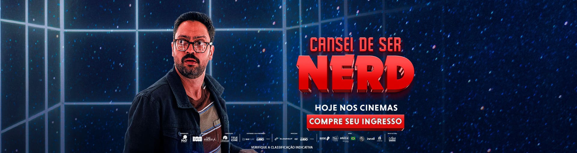 Banner carrossel Cansei de Ser Nerd
